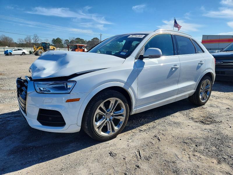 2017 Audi Q3 VIN WA1HCCFS3HR013847 COPART salvage auction — FRONT END, AL - CERT OF TITLE-SALVAGE TITLE, sold $1,650 on 2026-07-02 (photo 1)