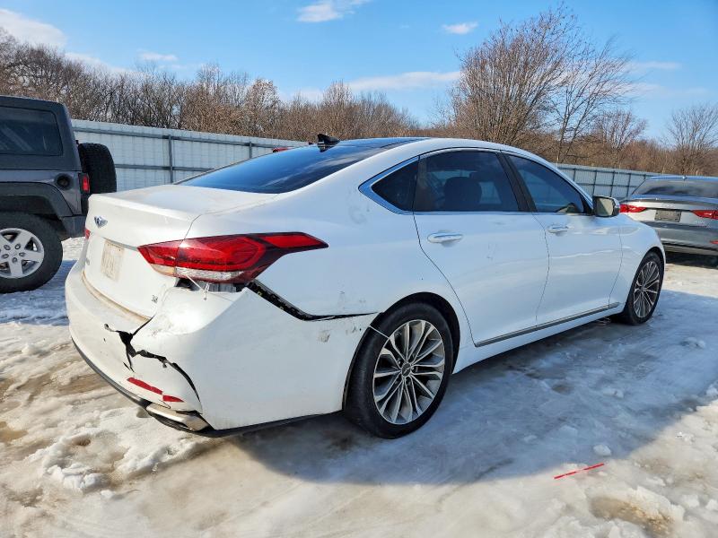 2015 Hyundai Genesis VIN KMHGN4JE6FU019411 COPART salvage auction — REAR END, Ar - Cert Of Title-Salvage, sold $600 on 2026-07-06 (photo 3)