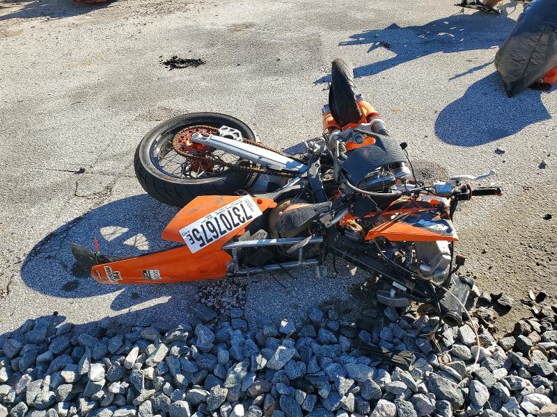 2007 Ktm Motorcycle VIN VBKEXJ4087M237421 COPART salvage auction — FRONT END, CD, sold $400 on 2026-07-14 (photo 1)