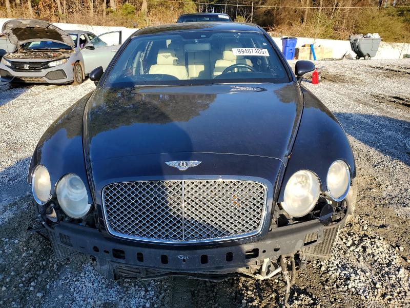 2009 Bentley Continenta VIN SCBBP93WX9C061704 COPART salvage auction — FRONT END, FL - CERTIFICATE OF TITLE, sold $7,800 on 2026-07-27 (photo 5)