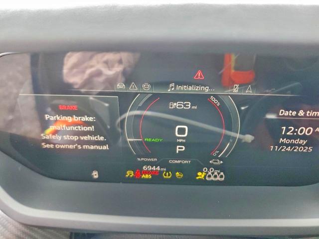 2024 Audi RS e-tron GT VIN WAUBHBFW3R7900076 COPART salvage auction — Front End, NJ - CERT OF TITLE-SALVAGE, sold $37,300 on 2026-04-02 (photo 9)