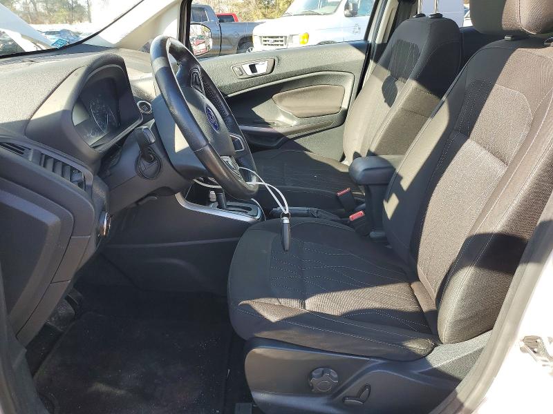 2018 Ford Ecosport VIN MAJ3P1TE3JC179629 COPART salvage auction — FRONT END, Md - Cert Of Salvage > 75% Damage, sold $1,450 on 2026-07-06 (photo 7)