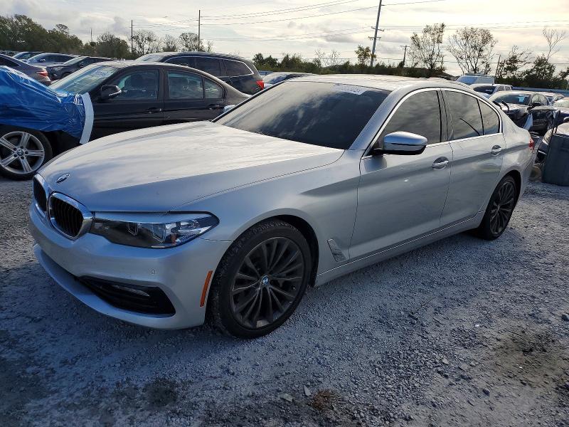 2017 BMW 5 series VIN WBAJA7C38HG903741 COPART salvage auction — MINOR DENT/SCRATCHES, Fl - Certificate Of Title, sold $7,975 on 2026-07-27 (photo 1)