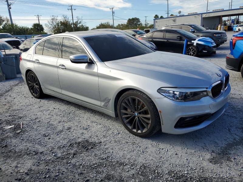 2017 BMW 5 series VIN WBAJA7C38HG903741 COPART salvage auction — MINOR DENT/SCRATCHES, Fl - Certificate Of Title, sold $7,975 on 2026-07-27 (photo 4)