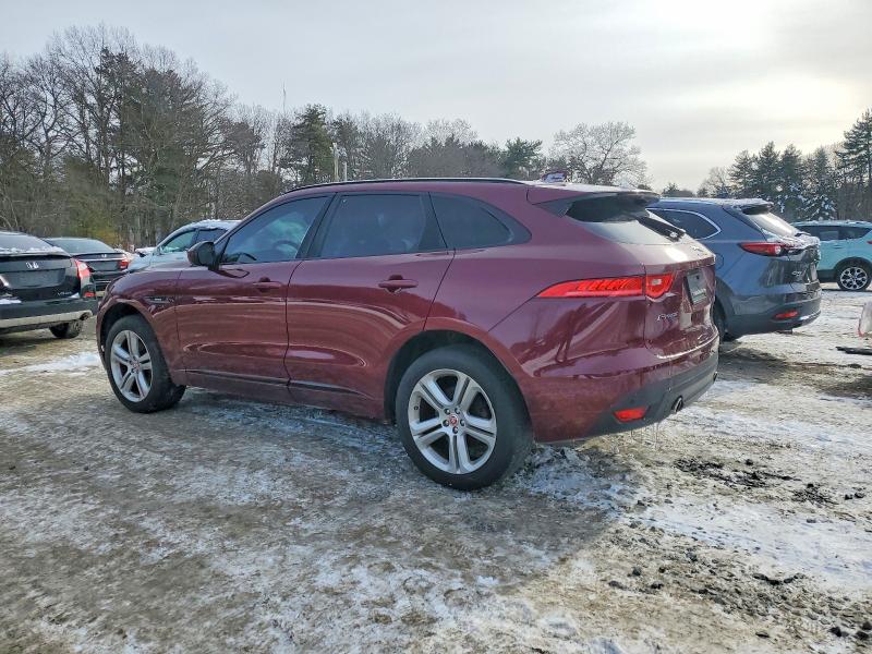2017 Jaguar F-pace VIN SADCL2BV1HA084252 COPART salvage auction — MECHANICAL, Wv - Certificate Of Title, sold $3,000 on 2026-07-15 (photo 2)