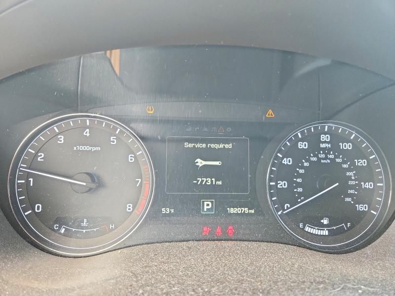 2015 Hyundai Genesis VIN KMHGN4JE6FU019411 COPART salvage auction — REAR END, Ar - Cert Of Title-Salvage, sold $600 on 2026-07-06 (photo 9)