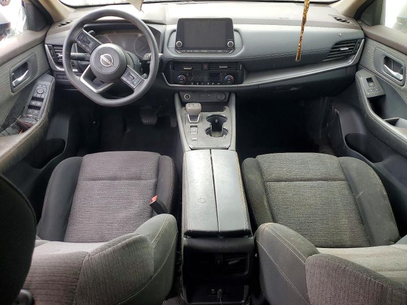 2022 Nissan Rogue VIN 5N1BT3BAXNC693023 COPART salvage auction — BURN, SC - CERT OF TITLE-SALVAGE FIRE, sold $250 on 2026-07-03 (photo 8)