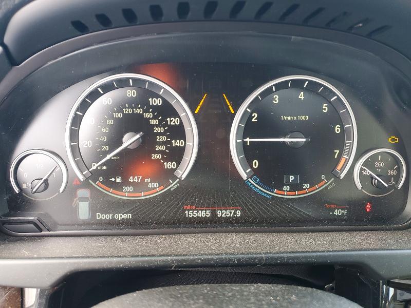 2014 BMW X5 VIN 5UXKR0C59E0H19309 COPART salvage auction — FRONT END, MO - SALVAGE CERTIFICATE OF TITLE, sold $2,950 on 2026-07-03 (photo 9)