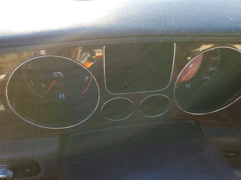 2009 Bentley Continenta VIN SCBBP93WX9C061704 COPART salvage auction — FRONT END, FL - CERTIFICATE OF TITLE, sold $7,800 on 2026-07-27 (photo 9)