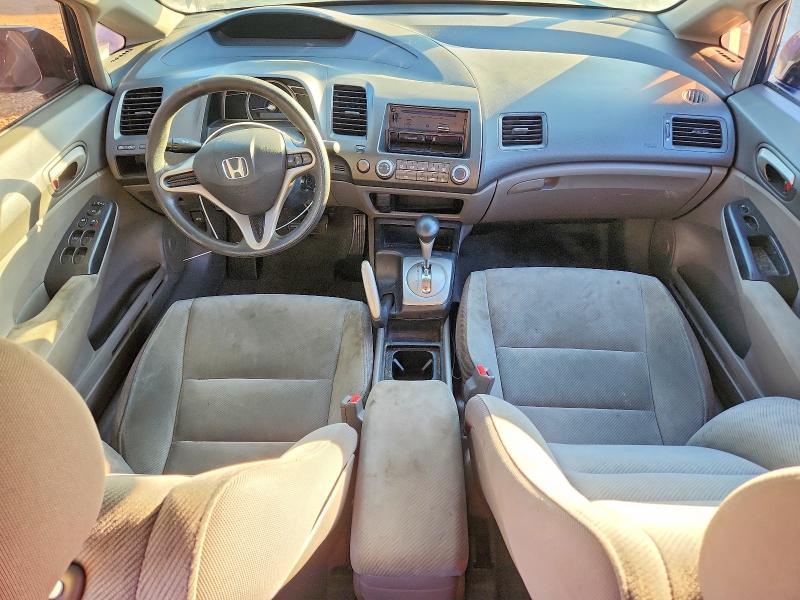 2009 Honda Civic VIN 19XFA16509E034184 COPART salvage auction — MINOR DENT/SCRATCHES, Ca - Dlr/Dis/Exp Only Salvage Title, sold $2,200 on 2026-07-21 (photo 8)