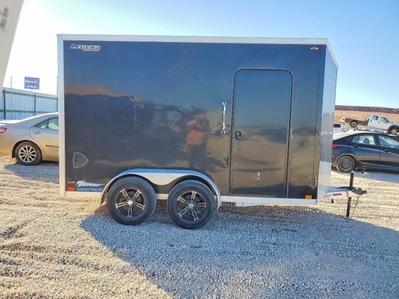 2023 Legend 7x14 VIN 5WMBE1421P1006200 COPART salvage auction — HAIL, TN - CERTIFICATE OF TITLE, sold $6,150 on 2026-07-31 (photo 9)