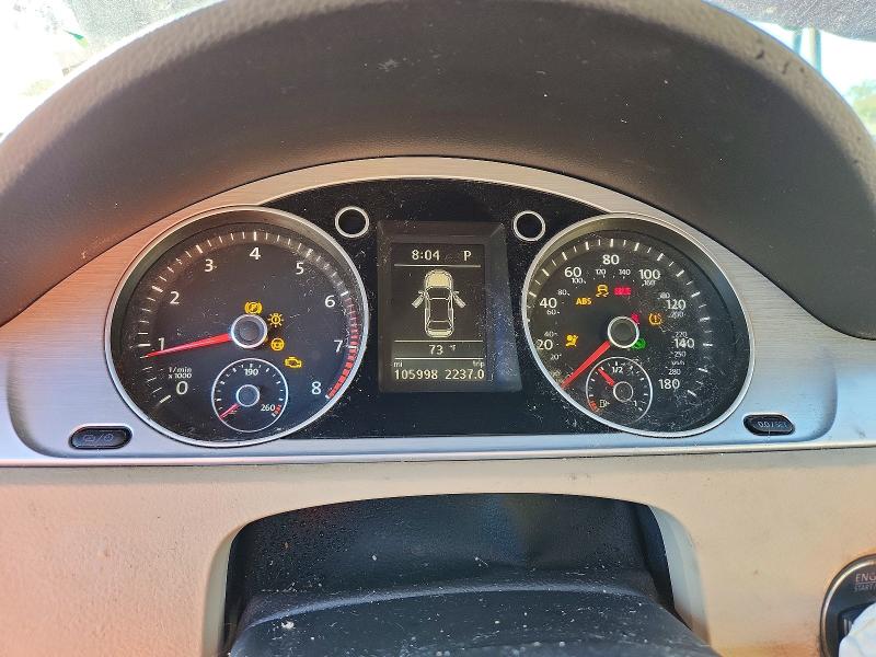 2014 Volkswagen Cc VIN WVWBP7AN2EE523361 COPART salvage auction — MECHANICAL, Fl - Certificate Of Title (P), sold $1,700 on 2026-07-29 (photo 9)