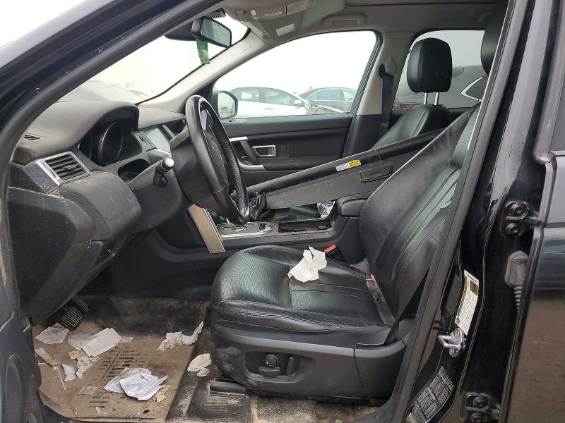 2018 Land Rover Discovery Sport VIN SALCR2RX6JH747502 COPART salvage auction — Front End, TX - CERTIFICATE OF TITLE, sold $1,700 on 2026-07-09 (photo 7)