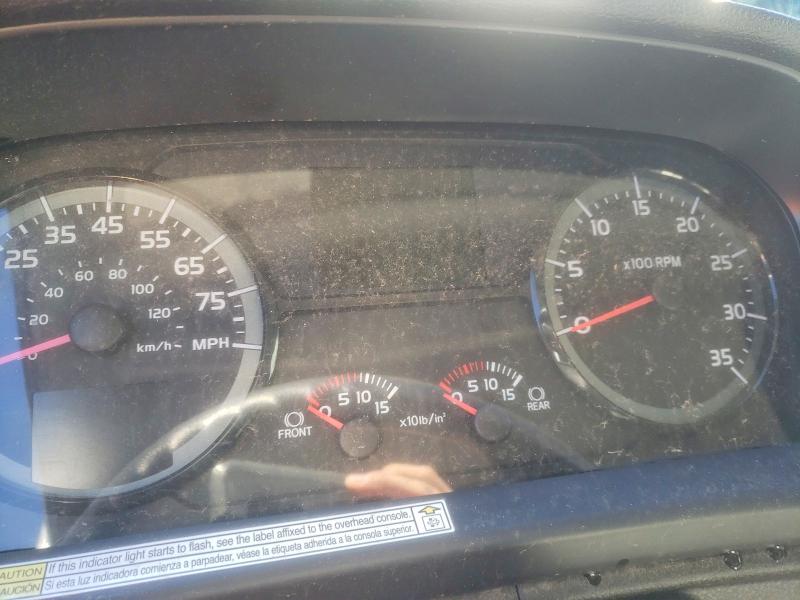 2020 Hino All models VIN 5PVNJ8JV7L4S76233 COPART salvage auction — FRONT END, CF, sold $4,200 on 2026-07-08 (photo 8)
