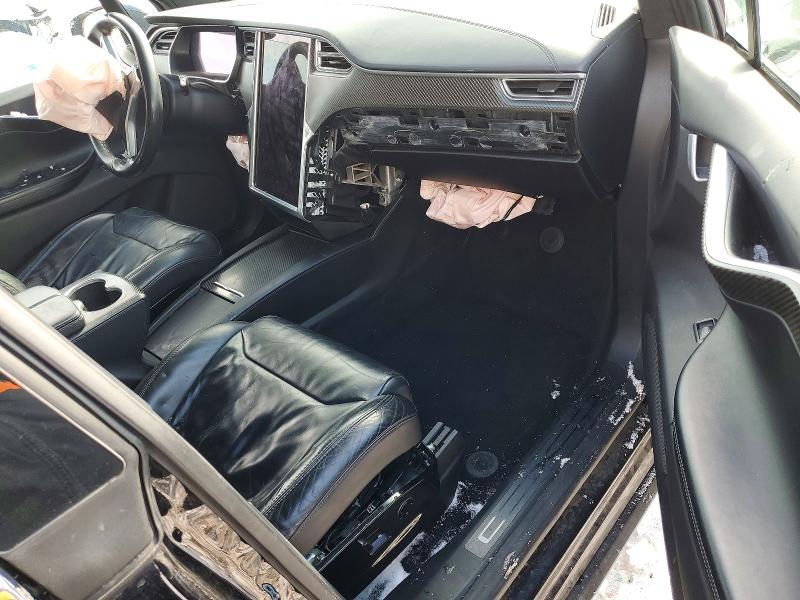 2017 Tesla Model x VIN 5YJXCAE29HF040564 COPART salvage auction — FRONT END, Md - Cert Of Salvage > 75% Damage, sold $3,850 on 2026-07-02 (photo 8)