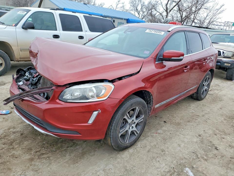 2014 Volvo Xc60 VIN YV4902DZ4E2547373 COPART salvage auction — FRONT END, Ks - Cert Of Title-Salvage, sold $675 on 2026-07-22 (photo 1)