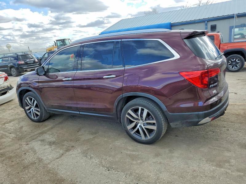 2017 Honda Pilot VIN 5FNYF6H93HB062612 COPART salvage auction — HAIL, Ks - Certificate Of Title, sold $7,200 on 2026-08-17 (photo 2)