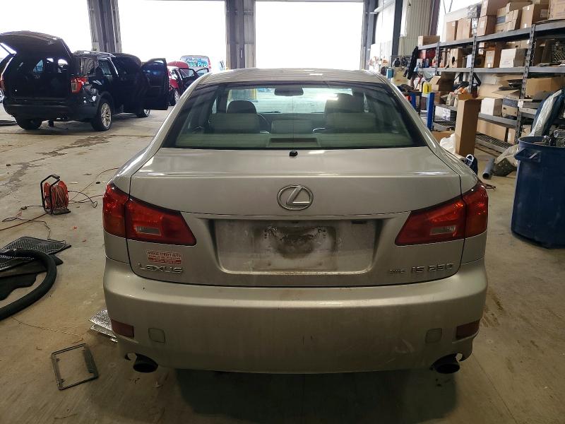 2006 Lexus Is VIN JTHCK262662000219 COPART salvage auction — FRONT END, Ne - Cert Of Title-Salvage, sold $225 on 2026-07-28 (photo 6)