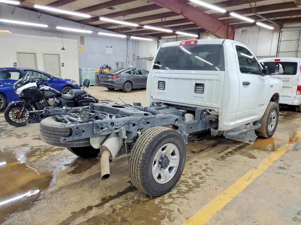 2022 Ram 2500 VIN 3C6MR5AJ7NG315464 COPART salvage auction — DAMAGE HISTORY, Nc - Dealer Only Salvage Title, sold $9,800 on 2026-07-29 (photo 3)