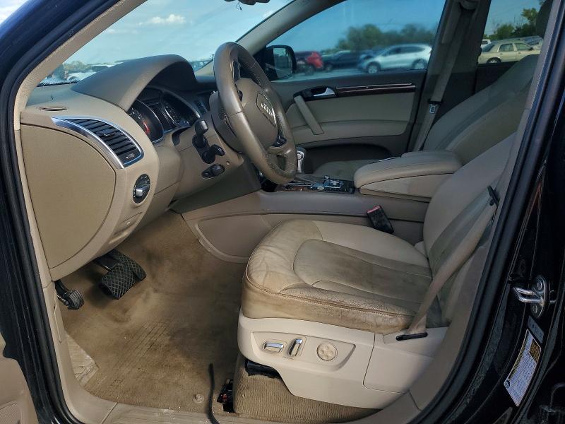2015 Audi Q7 VIN WA1LGAFE4FD017803 COPART salvage auction — WATER/FLOOD, Fl - Cert Of Title-Slvg Rebld Flood, sold $1,475 on 2026-07-27 (photo 7)