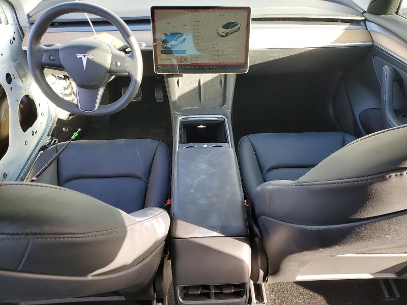 2023 Tesla Model 3 VIN 5YJ3E1EAXPF586790 COPART salvage auction — SIDE, IL - SALVAGE CERTIFICATE, sold $8,900 on 2026-07-08 (photo 8)