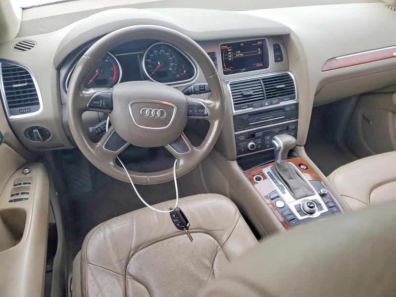 2015 Audi Q7 VIN WA1VMAFE2FD016585 COPART salvage auction — MECHANICAL, Va - Certificate Of Title, sold $4,975 on 2026-07-28 (photo 8)