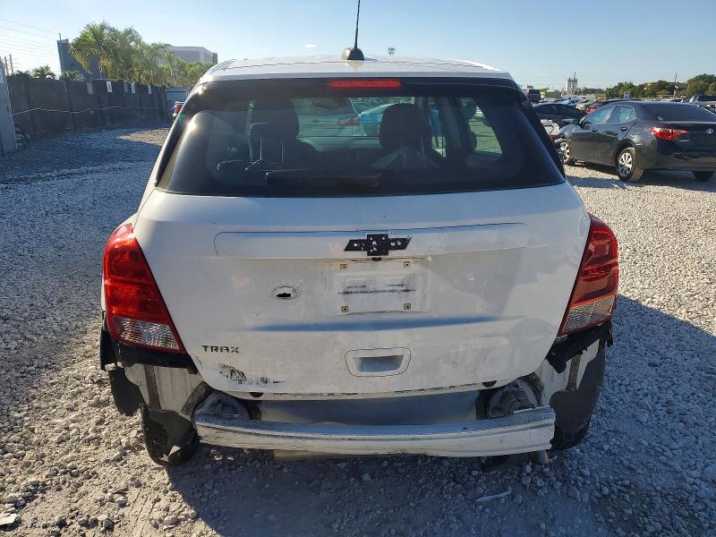 2017 Chevrolet Trax VIN KL7CJKSB3HB104581 COPART salvage auction — REAR END, Fl - Cert Of Title Slvg Rebuildable, sold $3,300 on 2026-07-27 (photo 6)