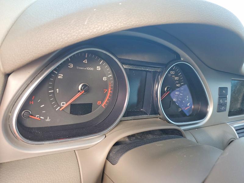 2015 Audi Q7 VIN WA1LGAFE4FD017803 COPART salvage auction — WATER/FLOOD, Fl - Cert Of Title-Slvg Rebld Flood, sold $1,475 on 2026-07-27 (photo 9)