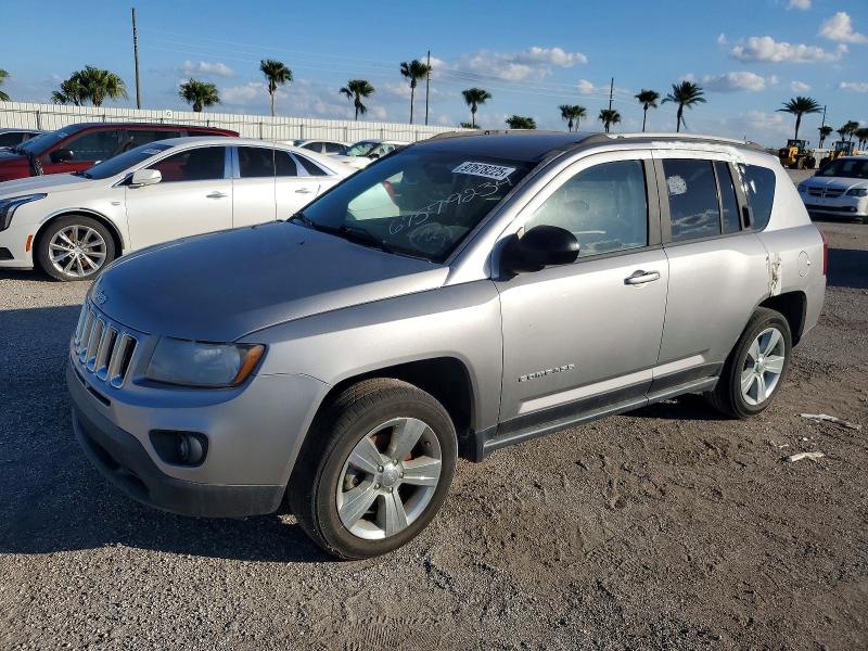 2016 Jeep Compass VIN 1C4NJCBA3GD611556 COPART salvage auction — WATER/FLOOD, Fl - Cert Of Title-Slvg Rebld Flood, sold $1,650 on 2026-08-10 (photo 1)