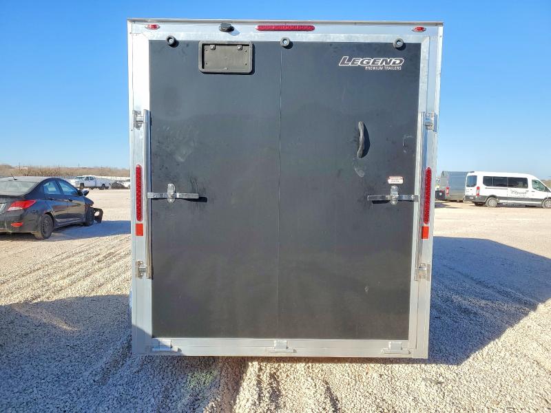 2023 Legend 7x14 VIN 5WMBE1421P1006200 COPART salvage auction — HAIL, TN - CERTIFICATE OF TITLE, sold $6,150 on 2026-07-31 (photo 6)