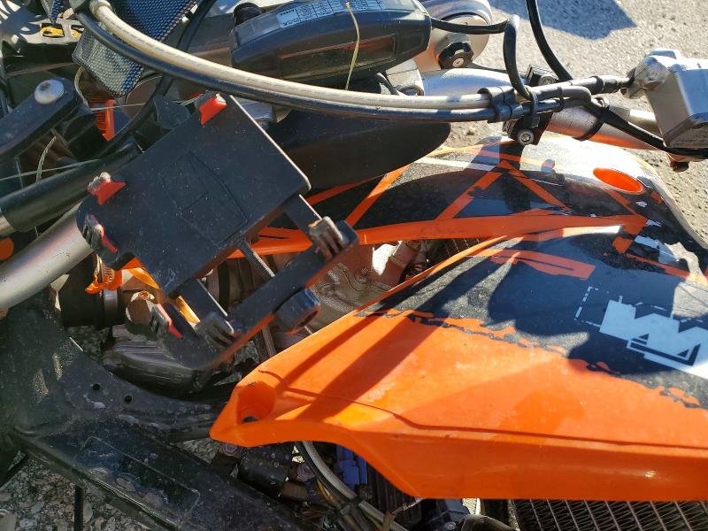2007 Ktm Motorcycle VIN VBKEXJ4087M237421 COPART salvage auction — FRONT END, CD, sold $400 on 2026-07-14 (photo 7)