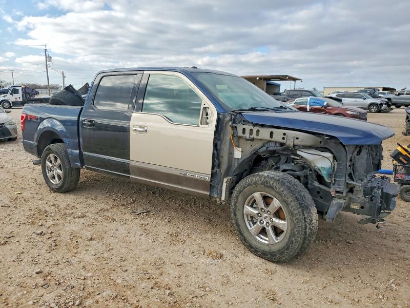 2018 Ford F-150 VIN 1FTEW1EG3JFA16806 COPART salvage auction — Front End, TX - CERTIFICATE OF TITLE, sold $3,150 on 2026-07-02 (photo 4)