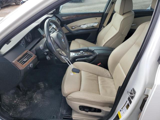 2010 BMW 5 series VIN WBANW1C58AC167074 COPART salvage auction — SIDE, Nv - Salvage Title, sold $150 on 2026-07-22 (photo 7)