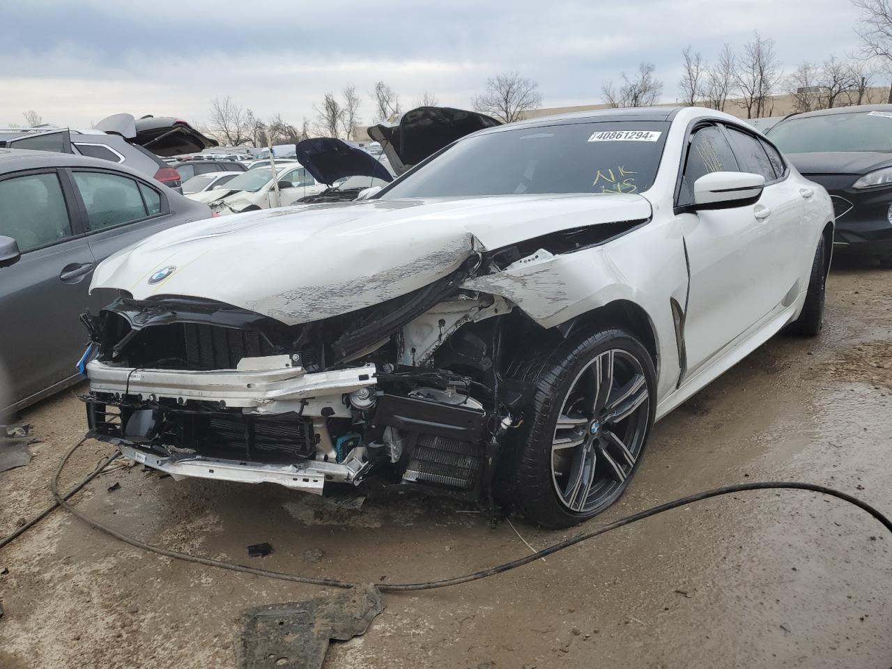 2022 BMW 8 Series VIN WBAGV4C06NCG91009 — COPART salvage auction photo