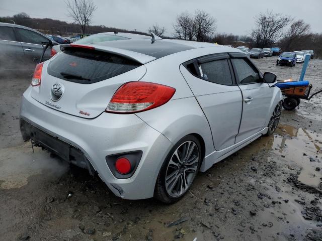 2016 Hyundai Veloster VIN KMHTC6AEXGU264519 COPART salvage auction — FRONT END, Md - Cert Of Salvage > 75% Damage, sold $175 on 2026-07-28 (photo 3)