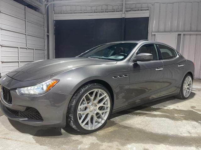 2017 Maserati Ghibli VIN ZAM57XSA9H1206127 COPART salvage auction — NORMAL WEAR, TX - CERT OF TITLE-REBUILT SALVAGE (P), sold $2,100 on 2025-03-11 (photo 2)