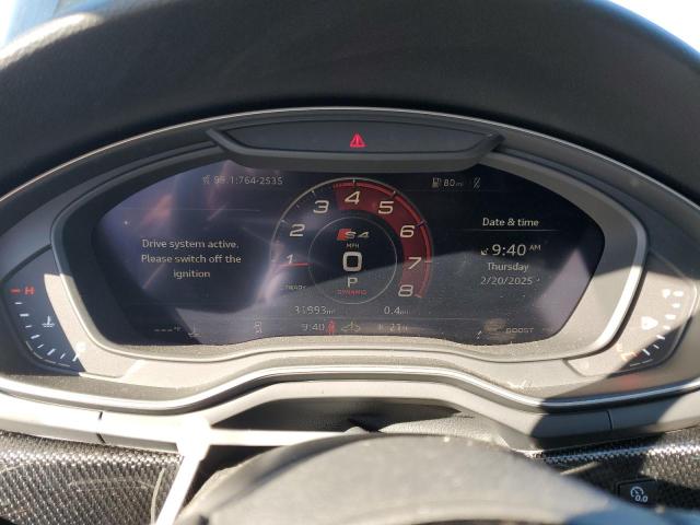 2018 AUDI S4 PREMIUM VIN WAUB4AF4XJA234622 COPART salvage auction — ALL OVER, CT - CERT OF TITLE-SALVAGE, sold $13,400 on 2025-03-25 (photo 9)