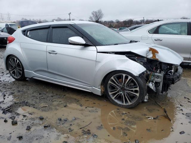 2016 Hyundai Veloster VIN KMHTC6AEXGU264519 COPART salvage auction — FRONT END, Md - Cert Of Salvage > 75% Damage, sold $175 on 2026-07-28 (photo 4)