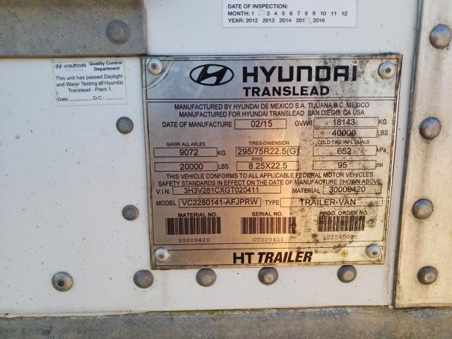 2016 Hyundai All other VIN 3H3V281CXGT020411 COPART salvage auction — SIDE, In - Certificate Of Title, sold $1,000 on 2026-07-10 (photo 8)