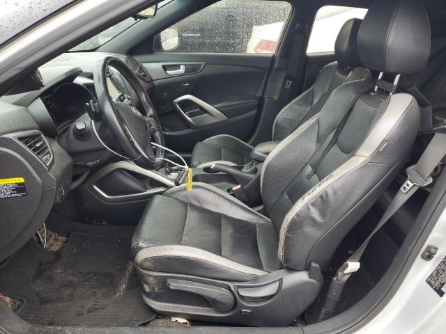 2016 Hyundai Veloster VIN KMHTC6AEXGU264519 COPART salvage auction — FRONT END, Md - Cert Of Salvage > 75% Damage, sold $175 on 2026-07-28 (photo 7)