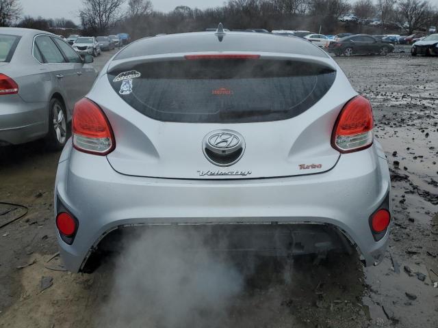 2016 Hyundai Veloster VIN KMHTC6AEXGU264519 COPART salvage auction — FRONT END, Md - Cert Of Salvage > 75% Damage, sold $175 on 2026-07-28 (photo 6)