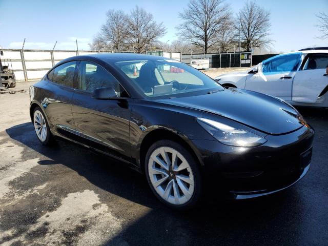 2022 Tesla Model 3 VIN 5YJ3E1EA4NF289558 COPART salvage auction — REAR END, NJ - CERTIFICATE OF TITLE, sold $6,400 on 2025-03-17 (photo 4)