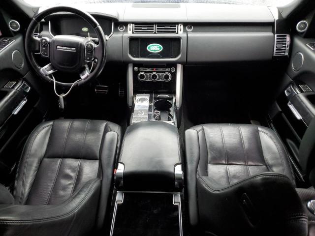 2015 Land rover RANGE ROVER VIN SALGS3TF0FA199881 COPART salvage auction — Vandalized, SC - CERT OF TITLE-SALVAGE, sold $6,100 on 2025-10-17 (photo 8)