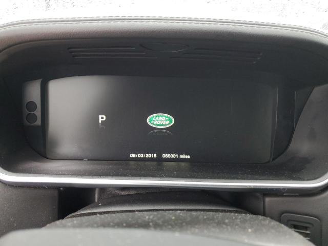 2015 Land rover RANGE ROVER VIN SALGS3TF0FA199881 COPART salvage auction — Vandalized, SC - CERT OF TITLE-SALVAGE, sold $6,100 on 2025-10-17 (photo 9)