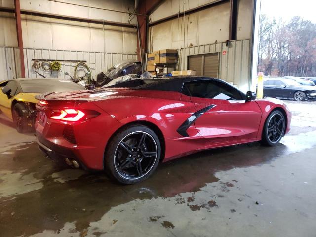 2024 Chevrolet Corvette VIN 1G1YA3D45R5119217 COPART salvage auction — FRONT END, GA - CERT OF TITLE-SALVAGE, sold $36,500 on 2025-05-02 (photo 3)