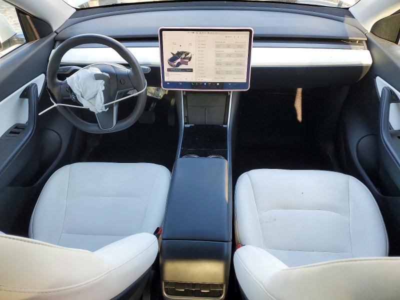 2020 Tesla Model y VIN 5YJYGDEE3LF037141 COPART salvage auction — FRONT END, Nj - Cert Of Title-Salvage, sold $7,600 on 2026-07-06 (photo 8)