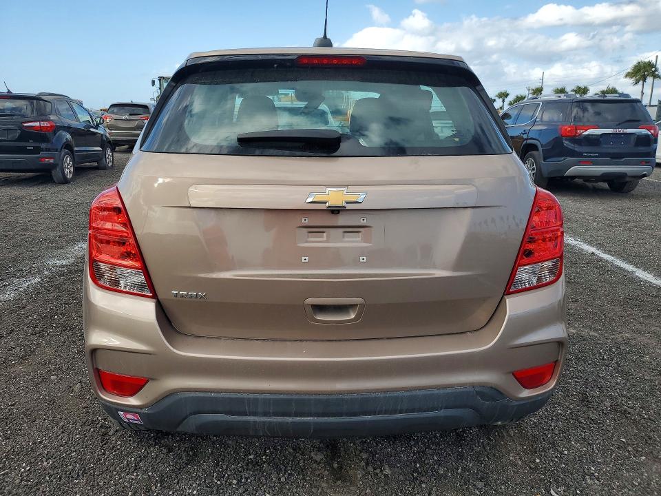 2018 Chevrolet Trax VIN 3GNCJKSB9JL410747 COPART salvage auction — WATER/FLOOD, Fl - Cert Of Title-Slvg Rebld Flood, sold $2,900 on 2026-08-12 (photo 6)