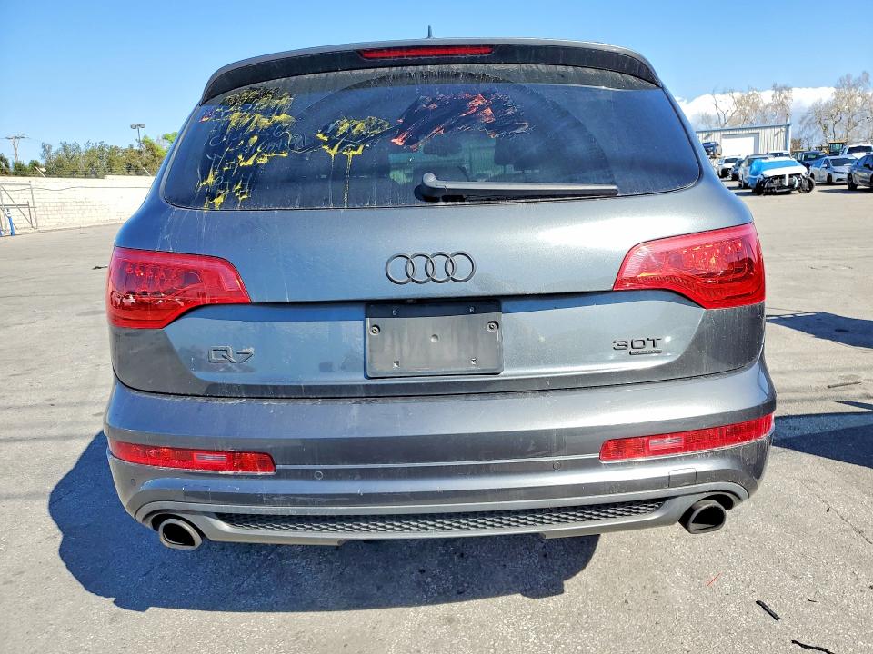 2014 Audi Q7 VIN WA1DGAFE2ED014336 COPART salvage auction — MINOR DENT/SCRATCHES, Ca - Dis/Dlr/Exp Only Clean Title, sold $1,900 on 2026-07-30 (photo 6)