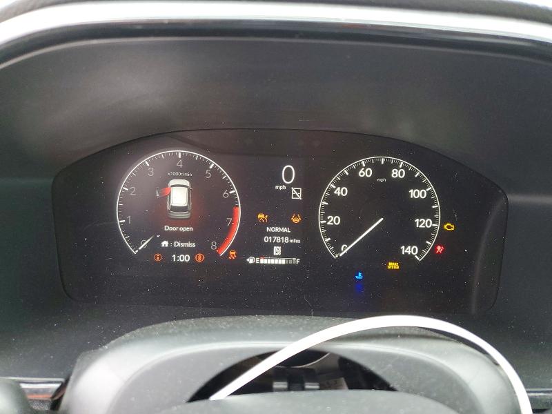 2025 Honda Crv VIN 2HKRS4H28SH477134 COPART salvage auction — FRONT END, Fl - Certificate Of Destruction, sold $11,200 on 2026-07-30 (photo 9)