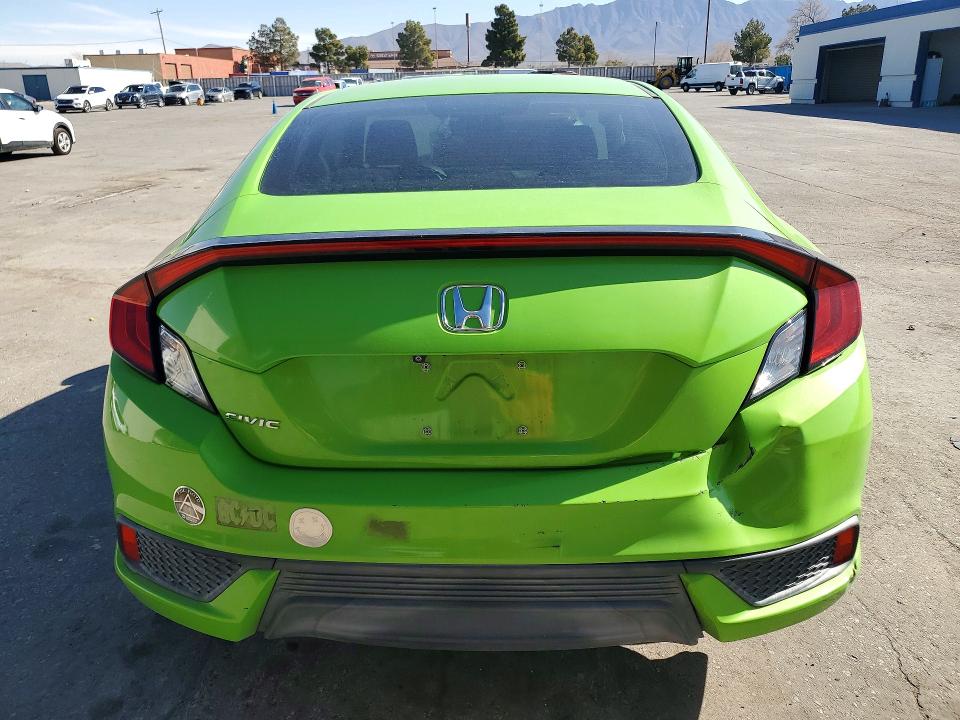 2017 Honda Civic VIN 2HGFC4B05HH303709 COPART salvage auction — FRONT END, TX - SALVAGE VEHICLE TITLE, sold $4,500 on 2026-07-31 (photo 6)